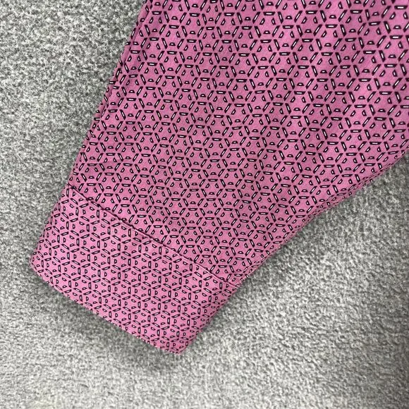 Alfani Shirt Men's Medium 15 15.5 32-33 Purple Button Up Regular Fit Long Sleeve - Picture 6 of 16